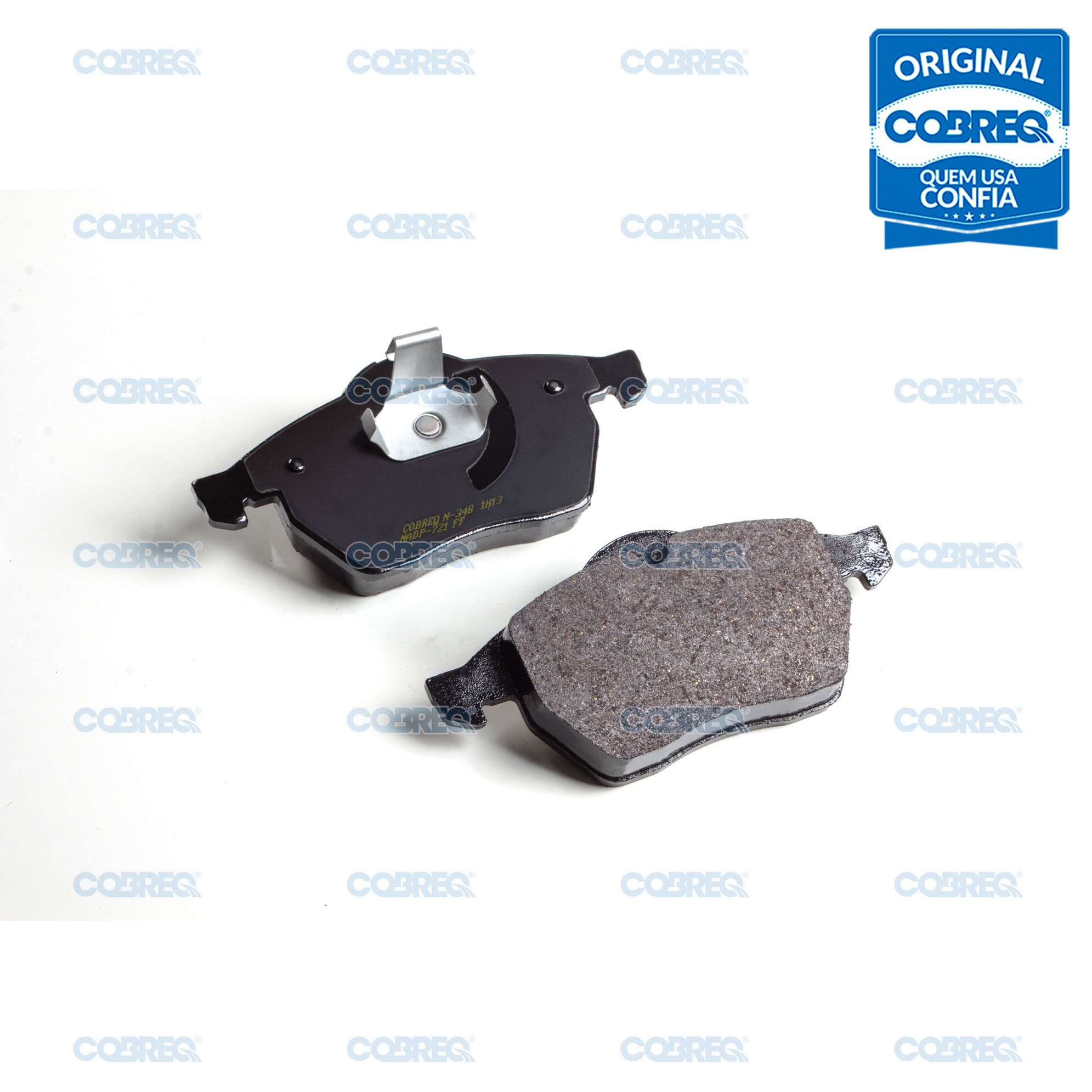 Pastilha de Freio Dianteira para Chevrolet Vectra - Cobreq - N-348