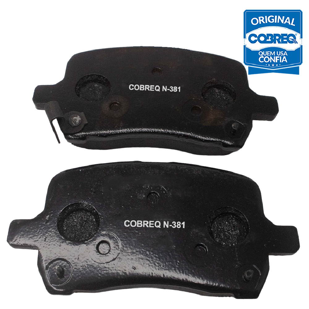 Pastilha de Freio Dianteira para Chevrolet Malibu - Cobreq - N-381