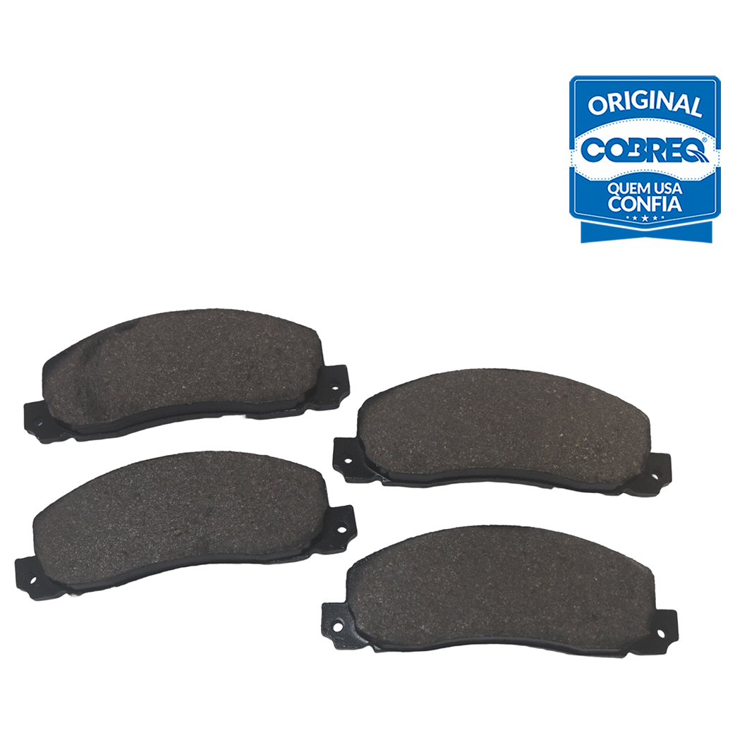 Pastilha de Freio Dianteira para Renault Trafic - Cobreq - N-433
