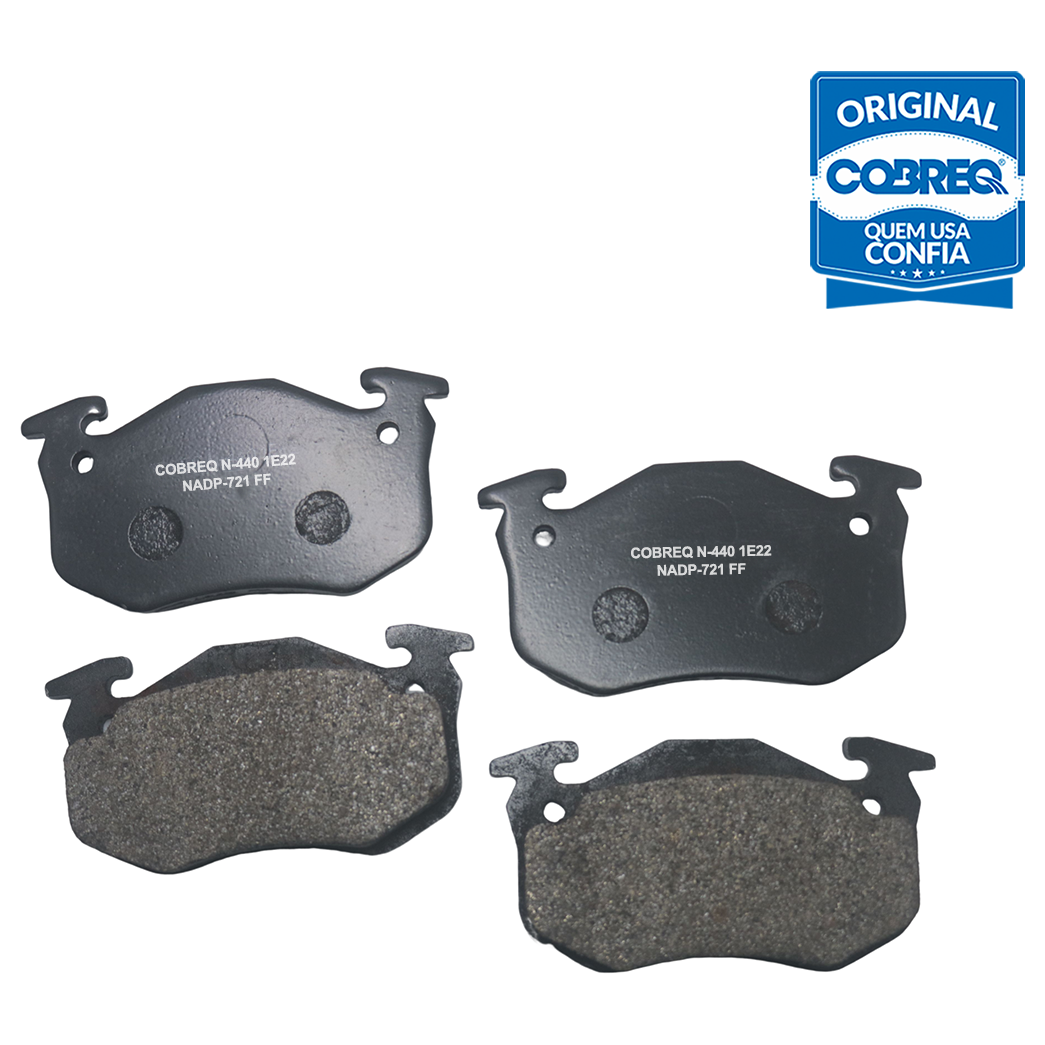 Pastilha de Freio Dianteira para Renault Twingo - Cobreq - N-440