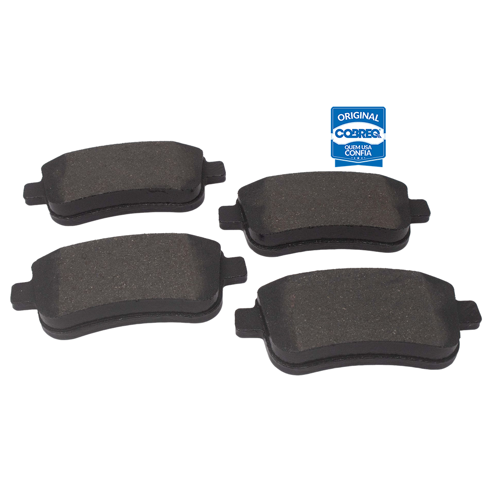 Pastilha de Freio Traseira para Renault Fluence - Cobreq - N-455