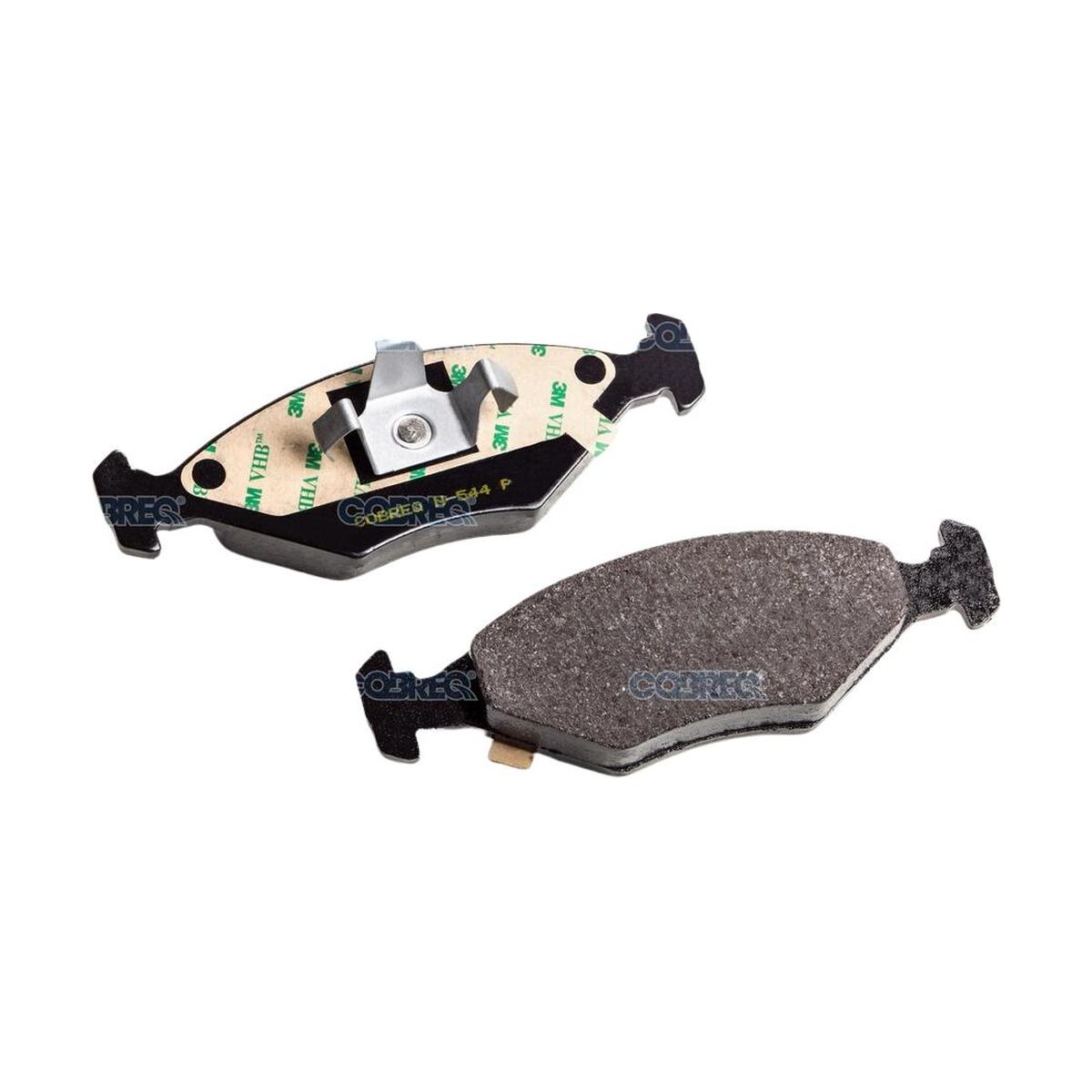 Pastilha de Freio Dianteira para Fiat Fiorino e Uno - Cobreq - N-544