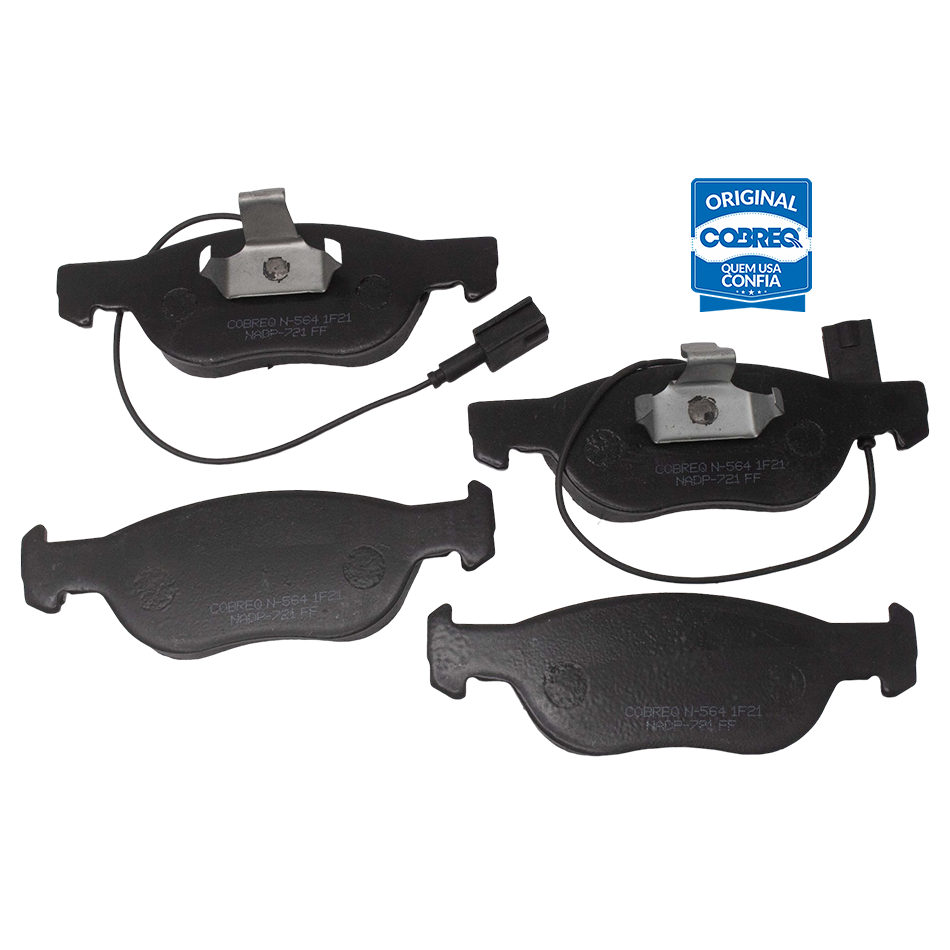 Pastilha de Freio Dianteira para Alfa Romeo 145 - Cobreq - N-564
