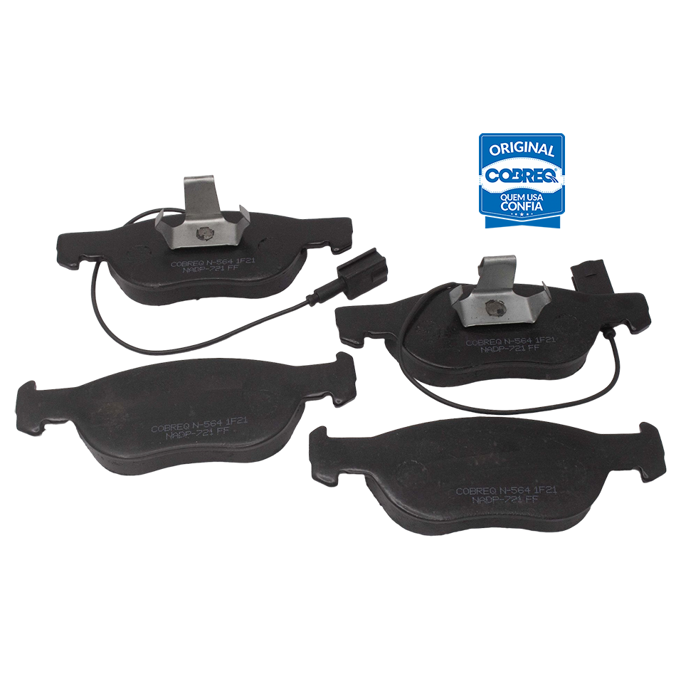 Pastilha de Freio Dianteira para Alfa Romeo 145 - Cobreq - N-564