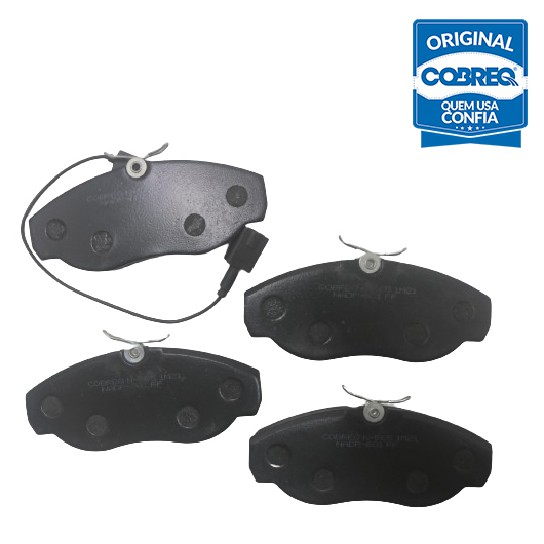 Pastilha de Freio Dianteira para Fiat Ducato e Peugeot Boxer - Cobreq - N-565