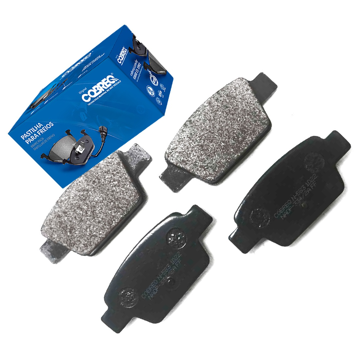 Pastilha de Freio Traseira para Fiat Bravo e Stilo - Cobreq - N-583