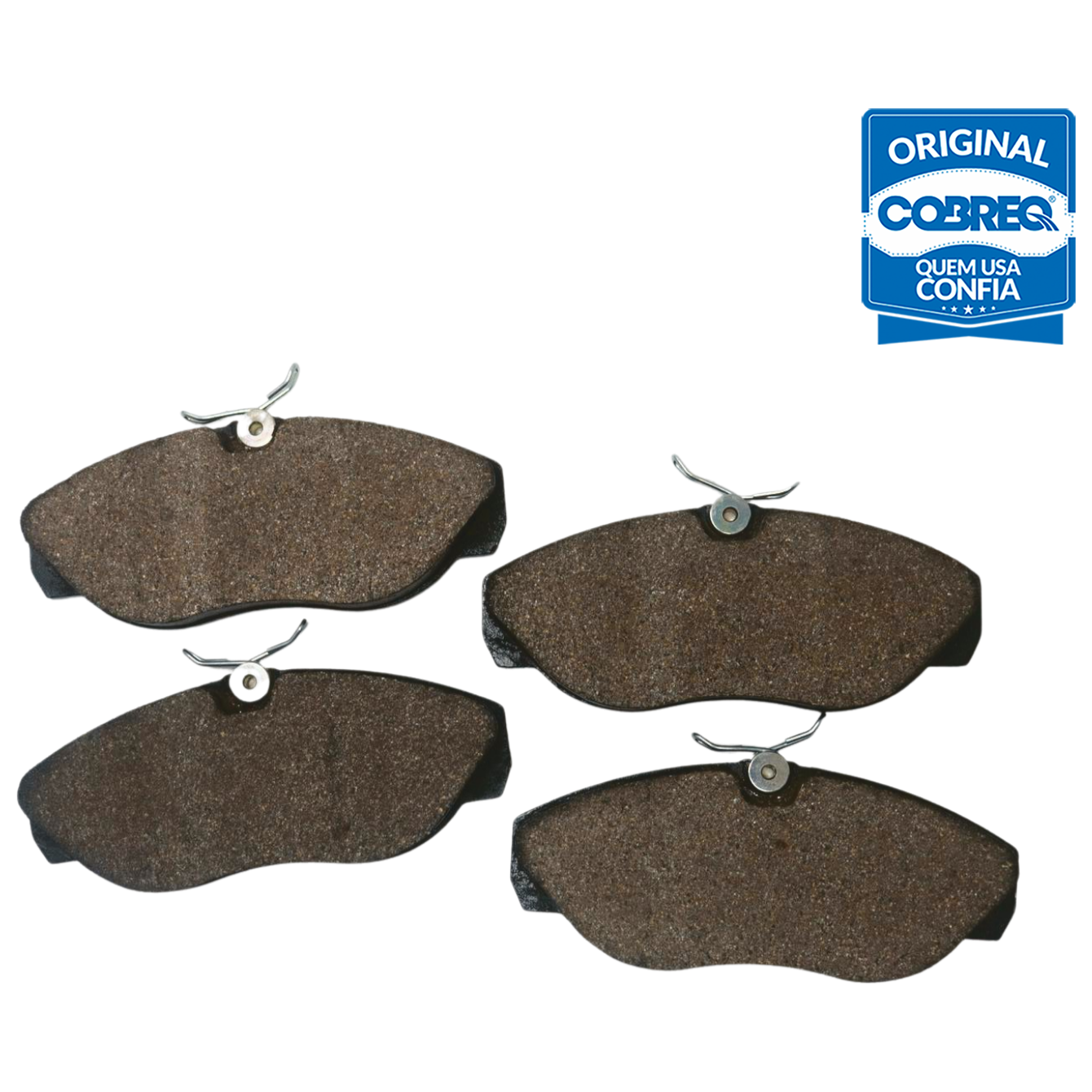Pastilha de Freio Dianteira para Citroen Jumper e Fiat Ducato - Cobreq - N-589