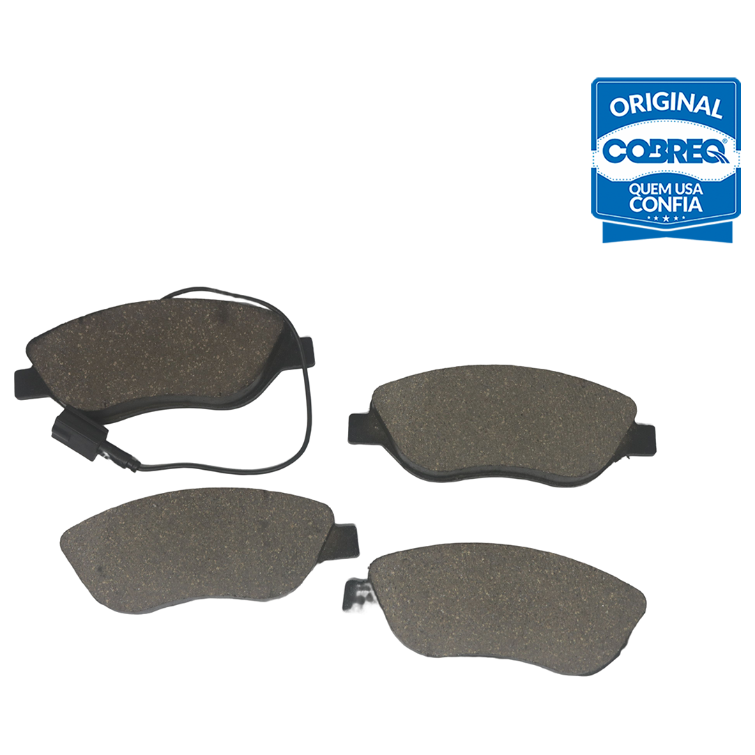 Pastilha de Freio Dianteira para Fiat Bravo e Stilo - Cobreq - N-592