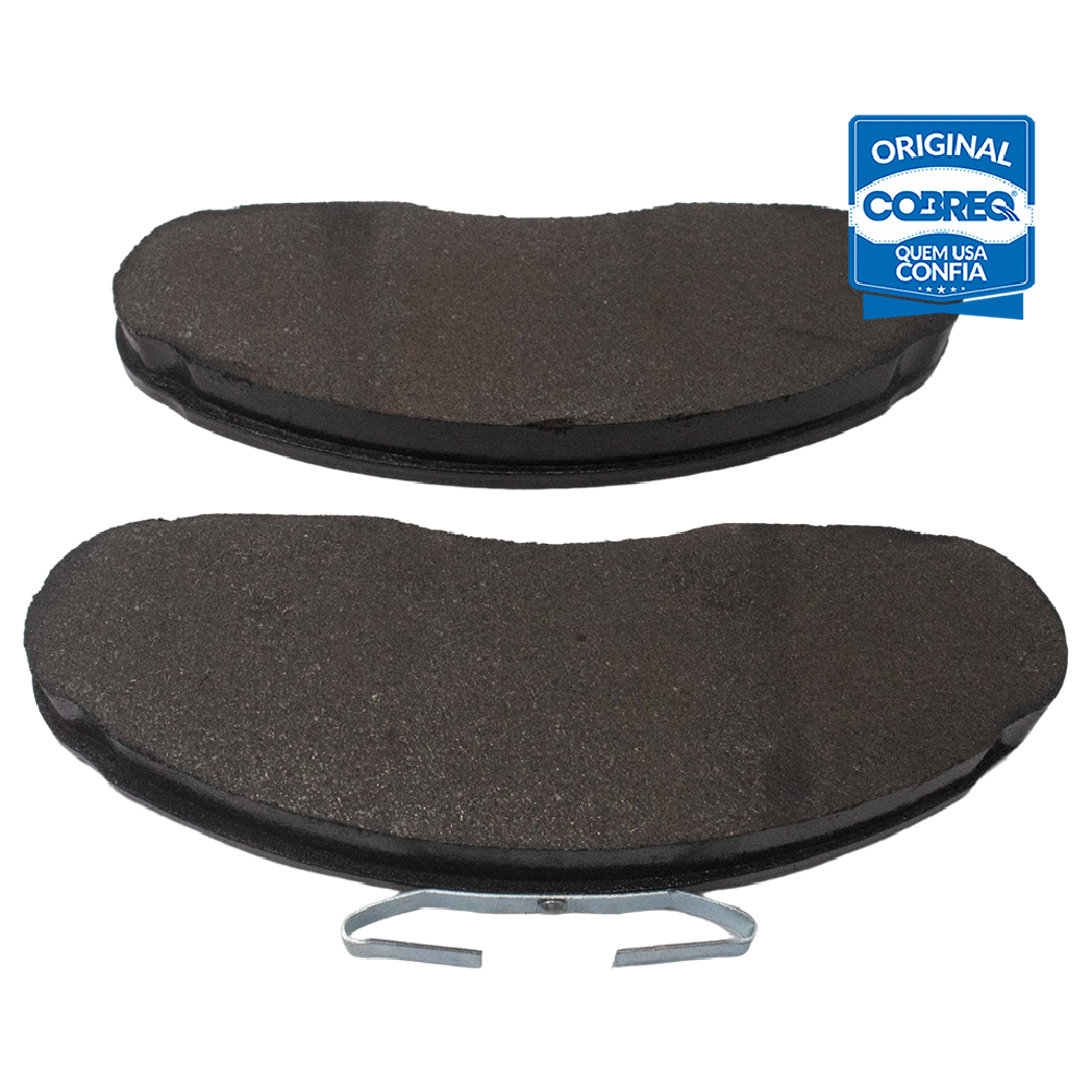 Pastilha de Freio Dianteira para Mercedes-Benz MB 180 - Cobreq - N-708