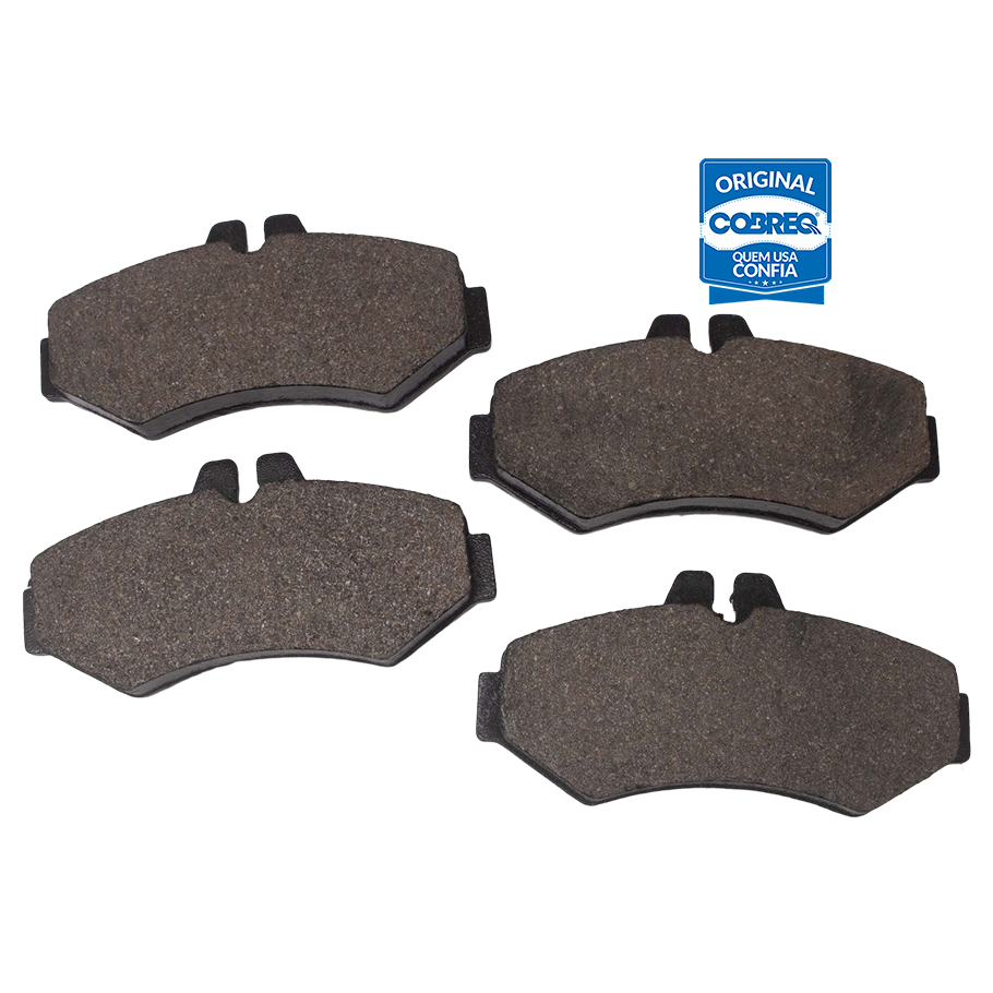 Pastilha de Freio Traseira para Mercedes-Benz Sprinter 310 e Sprinter 312 - Cobreq - N-712