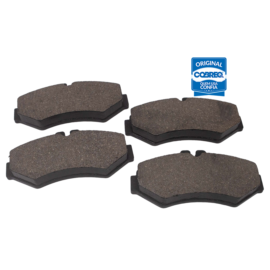 Pastilha de Freio Traseira para Mercedes-Benz Sprinter 310 e Sprinter 312 - Cobreq - N-712