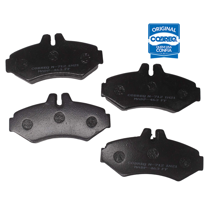 Pastilha de Freio Traseira para Mercedes-Benz Sprinter 310 e Sprinter 312 - Cobreq - N-712