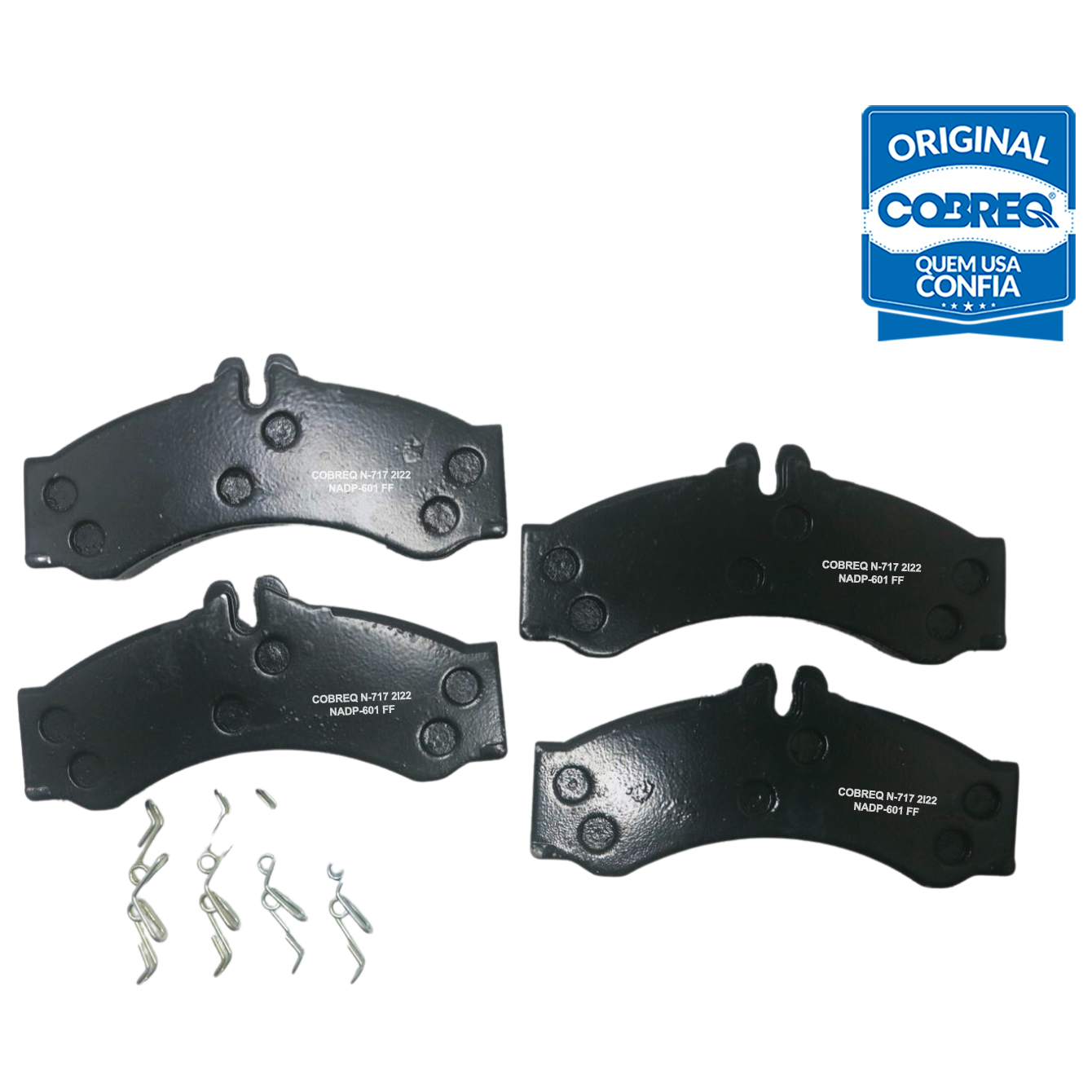 Pastilha de Freio para Mercedes-Benz Sprinter 310 e Sprinter 312 - Cobreq - N-717