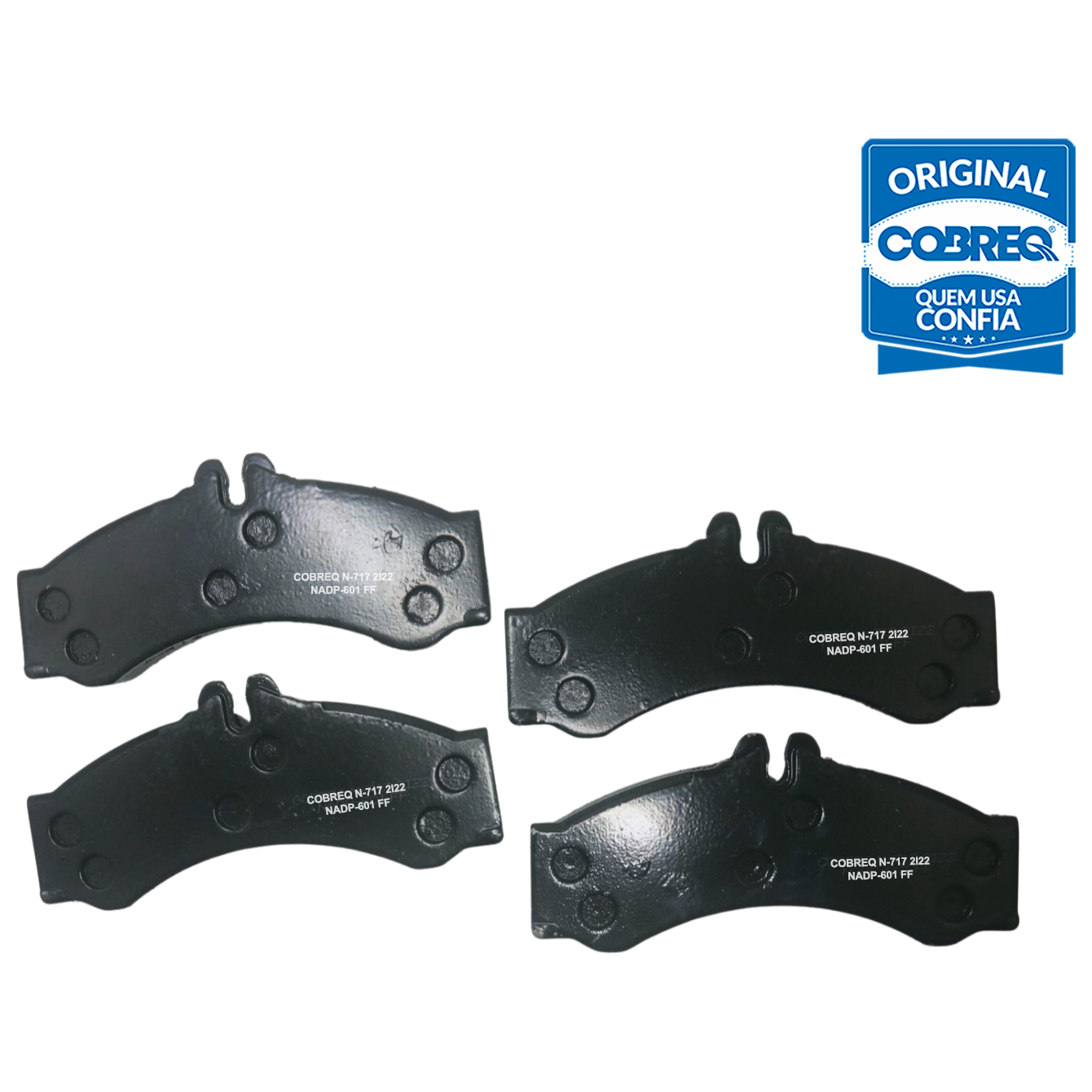 Pastilha de Freio para Mercedes-Benz Sprinter 310 e Sprinter 312 - Cobreq - N-717