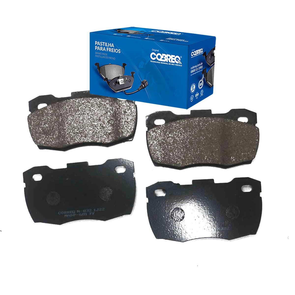 Pastilha de Freio Dianteira para Land Rover Defender - Cobreq - N-832