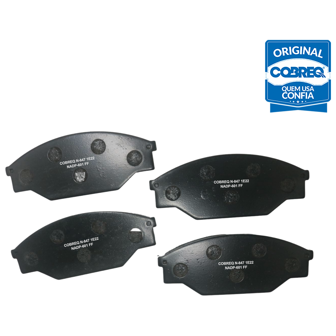 Pastilha de Freio Dianteira para Toyota Hilux e Hilux SW4 - Cobreq - N-847