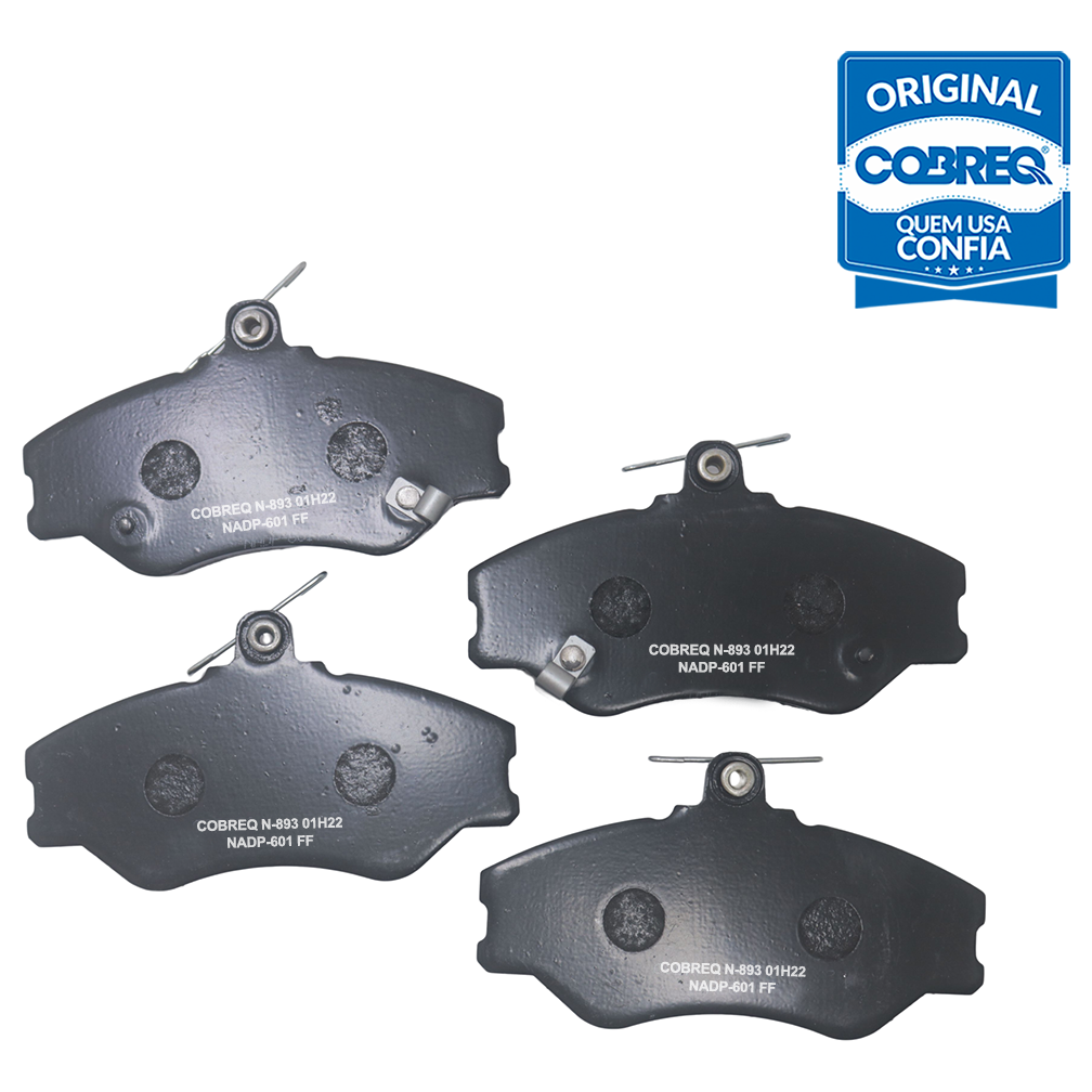 Pastilha de Freio Dianteira para Hyundai H 100 - Cobreq - N-893