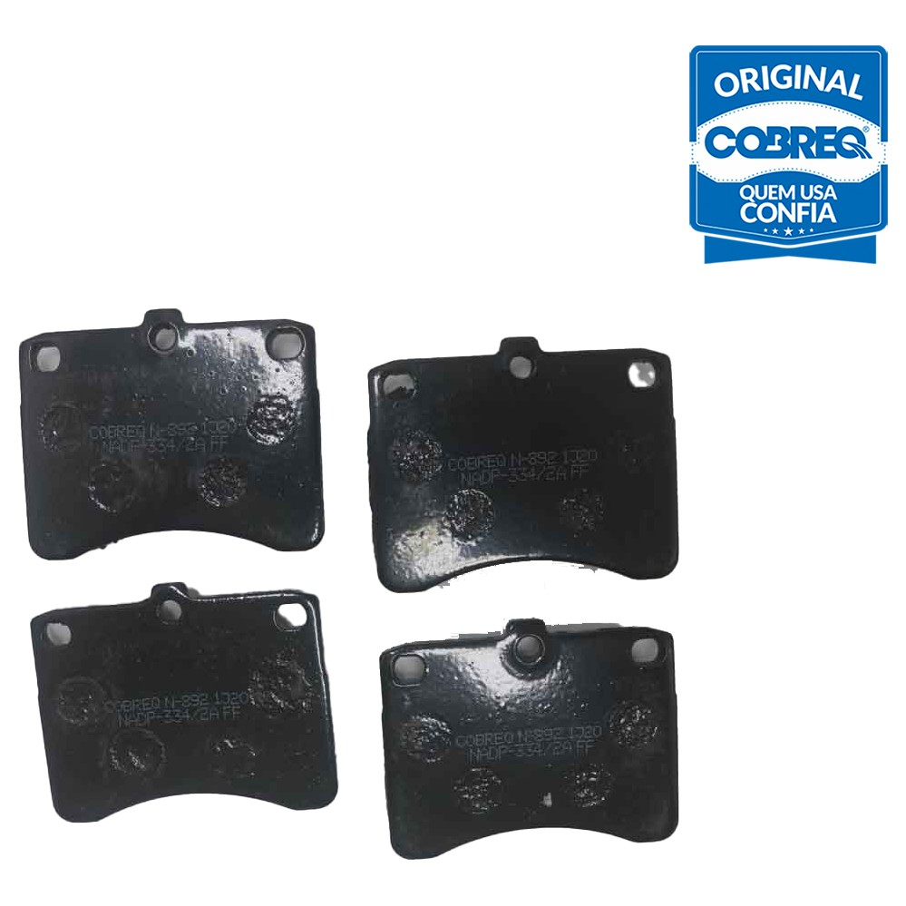 Pastilha de Freio Dianteira para ASIA Towner - Cobreq - N-892