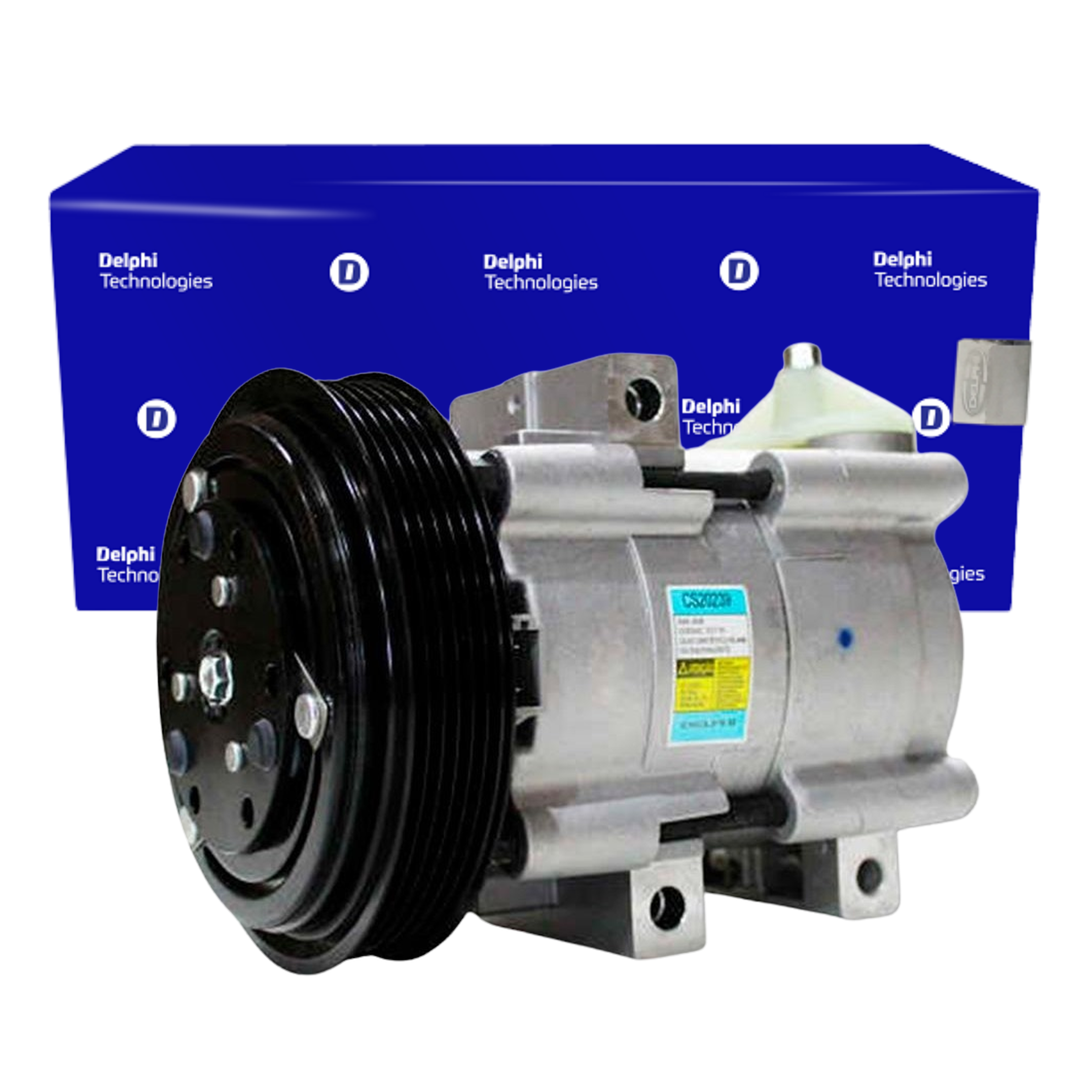 Compressor Ar Condicionado FIESTA KA ECOSPORT COURIER ESCORT - Delphi - CS20239