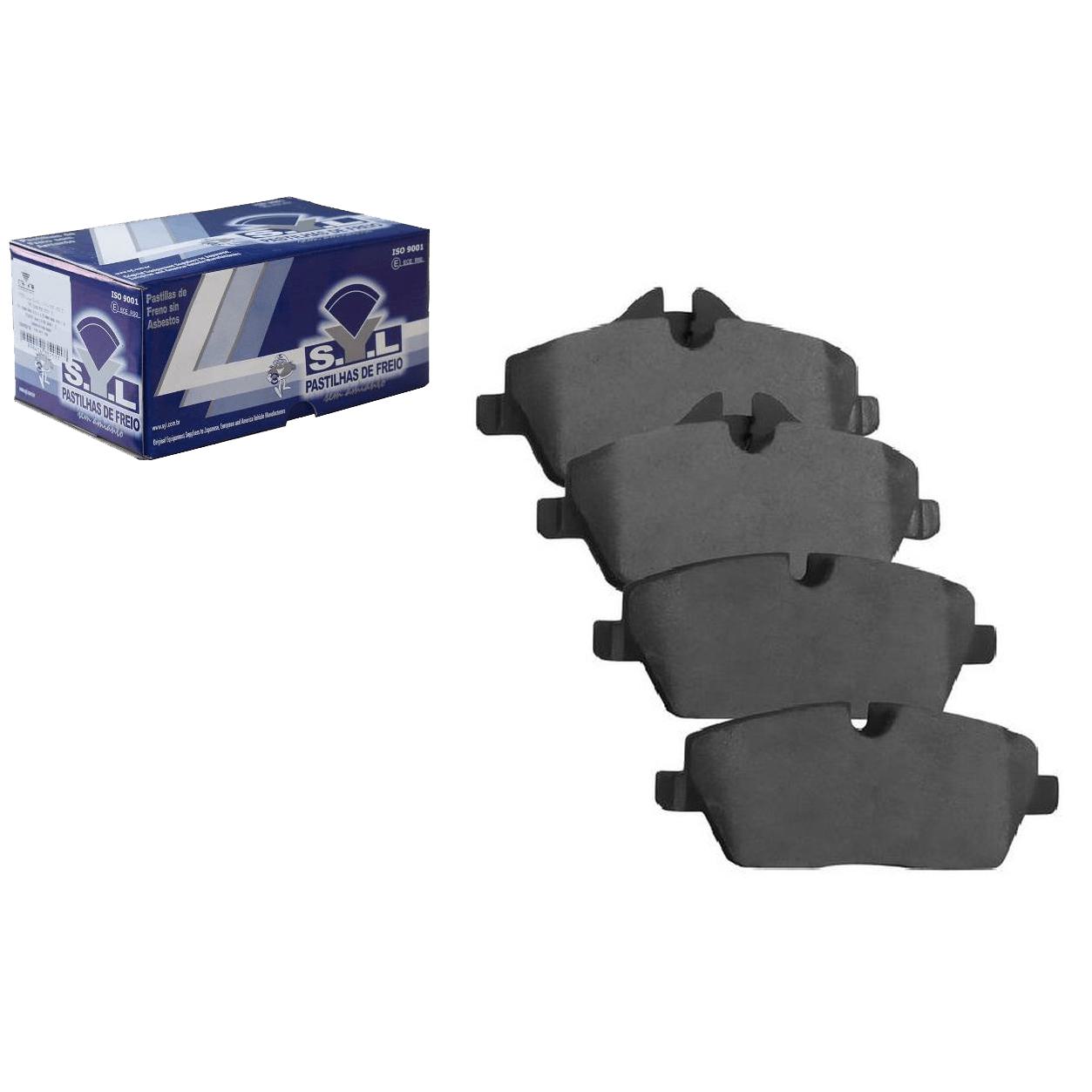 Jogo de Pastilhas de Freio Dianteira para BMW 120i - Syl - 1070