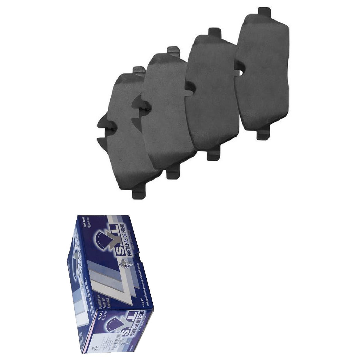 Jogo de Pastilhas de Freio Dianteira para BMW 120i - Syl - 1070
