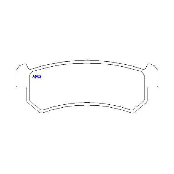 Jogo Pastilhas de Freio - Syl - 1164