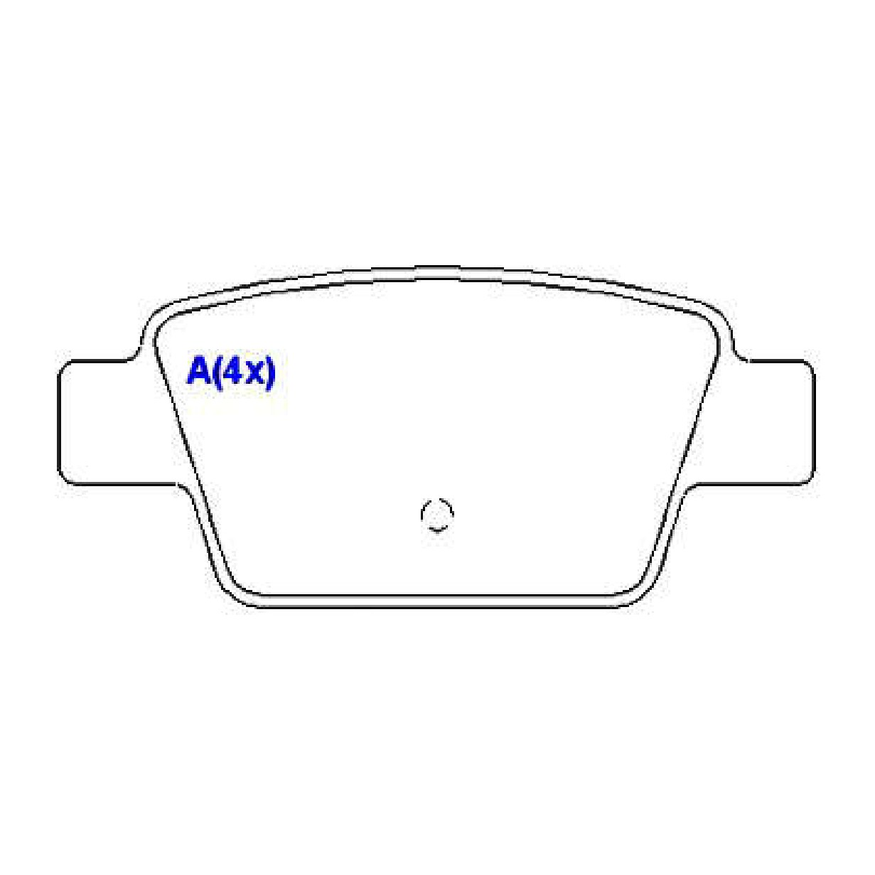 Jogo de Pastilhas de Freio Traseira para Fiat Linea e Stilo - Syl - 1203