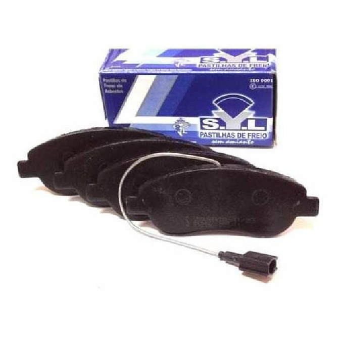 Jogo de Pastilhas de Freio Dianteira para Fiat Bravo e Stilo - Syl - 1206