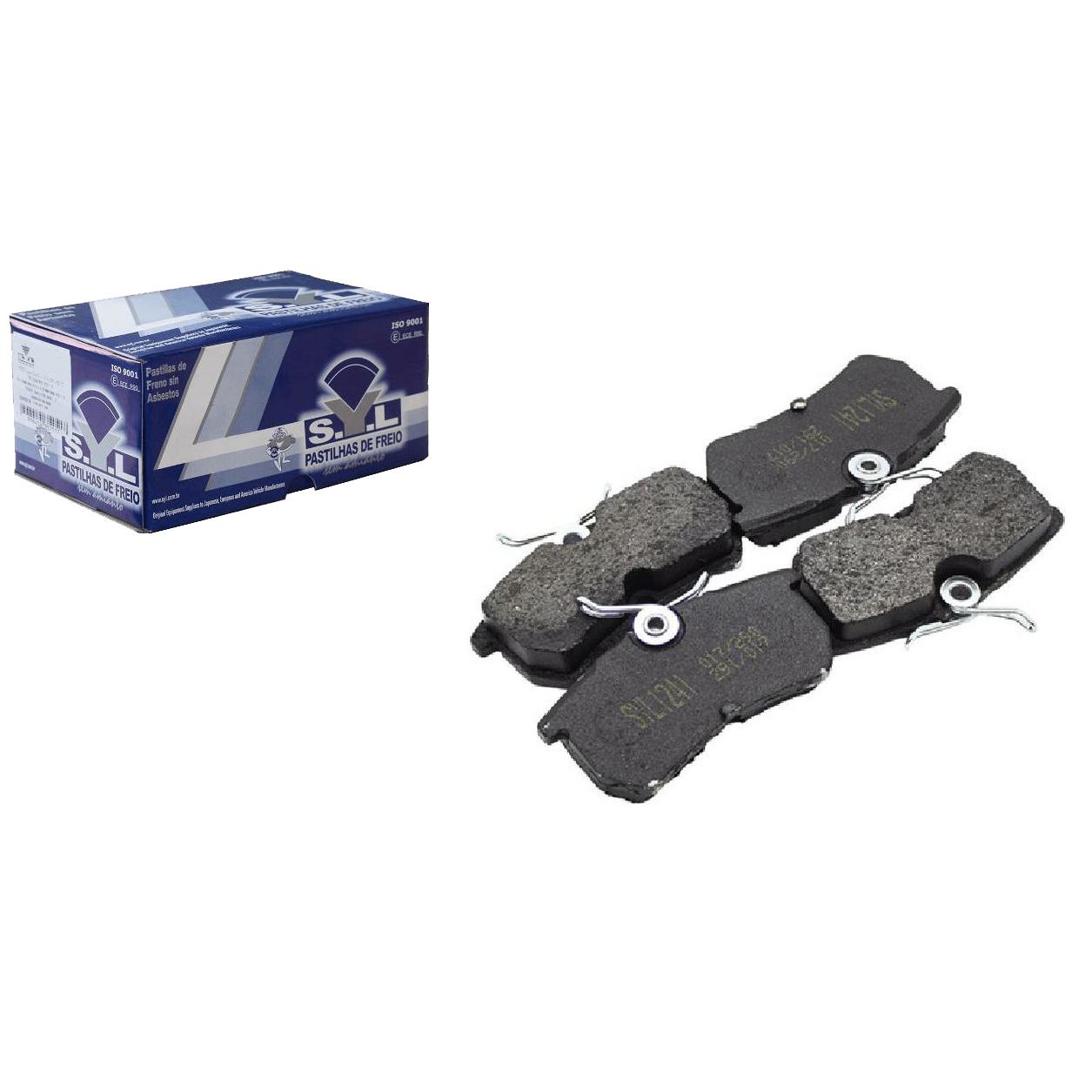 Jogo de Pastilhas de Freio Traseira para Ford Focus - Syl - 1241
