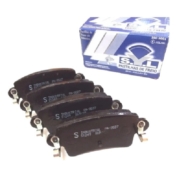 Jogo de Pastilhas de Freio Traseira para Ford Mondeo e Jaguar X-TYPE - Syl - 1249