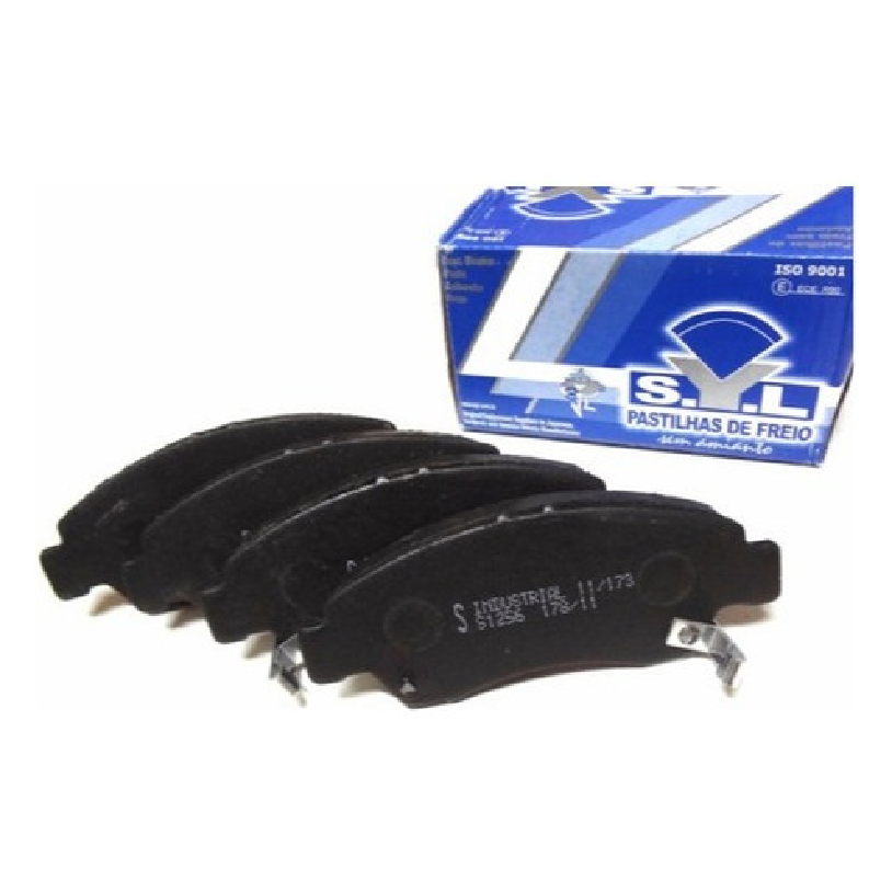 Jogo de Pastilhas de Freio Dianteira para Honda Civic e FIT - Syl - 1256