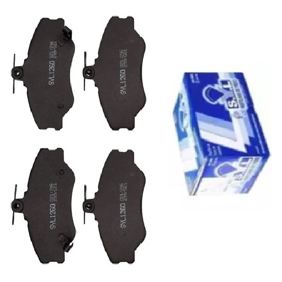 Jogo de Pastilhas de Freio Dianteira para Hyundai H 100 - Syl - 1260