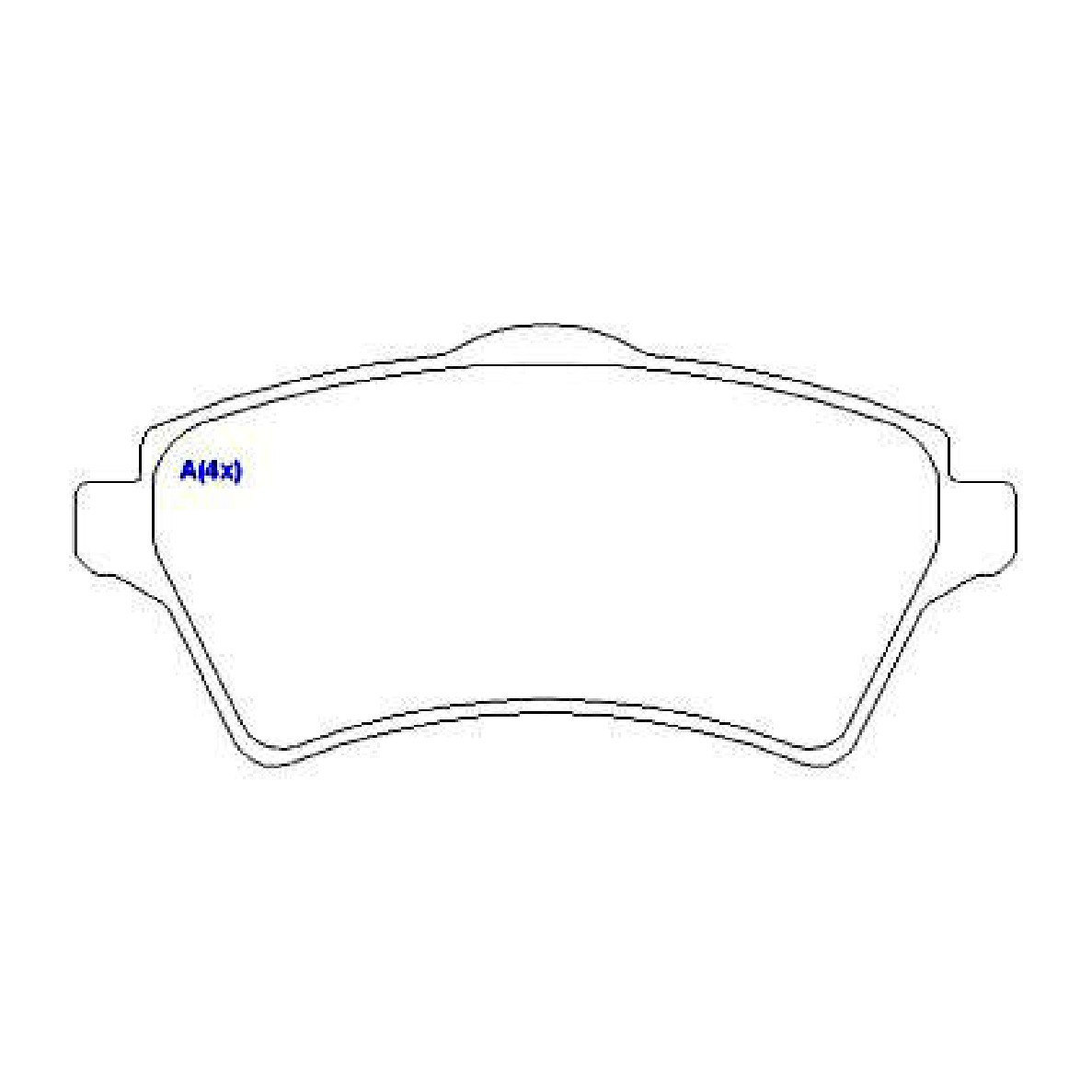Jogo de Pastilhas de Freio Dianteira para Land Rover Freelander 1 - Syl - 1283