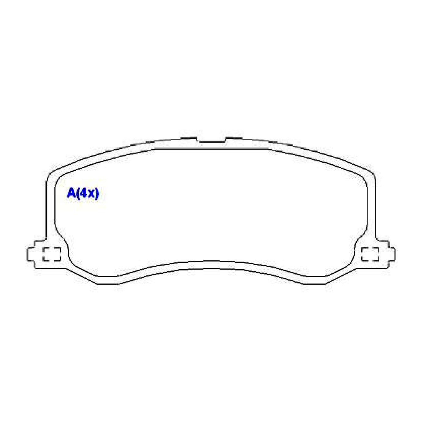 Jogo de Pastilhas de Freio Dianteira para Suzuki Swift - Syl - 1371