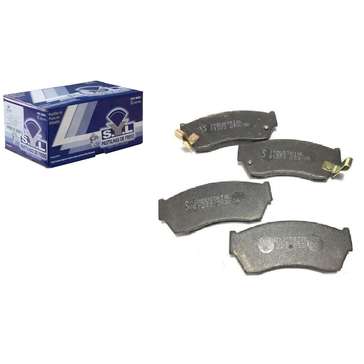 Jogo de Pastilhas de Freio Dianteira para Suzuki Swift - Syl - 1373
