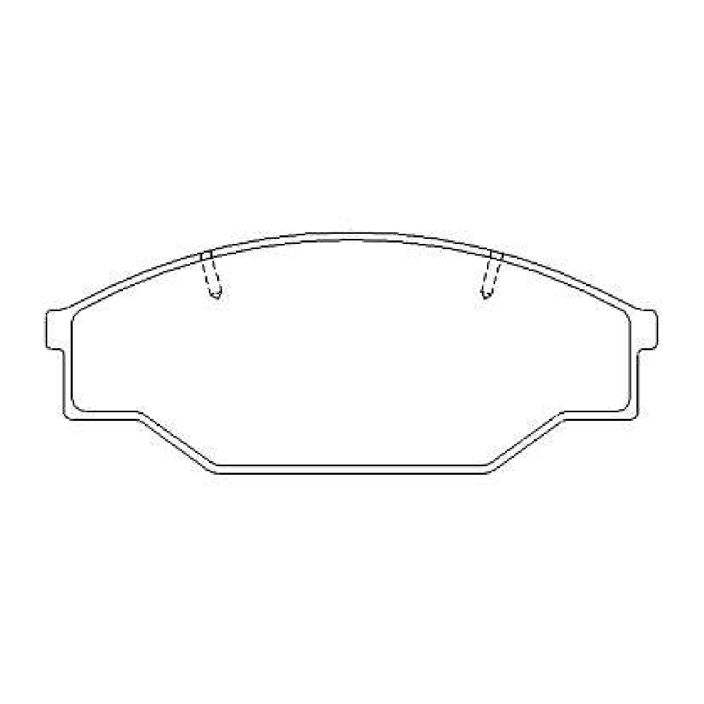 Jogo de Pastilhas de Freio Dianteira para Toyota Hilux - Syl - 1380
