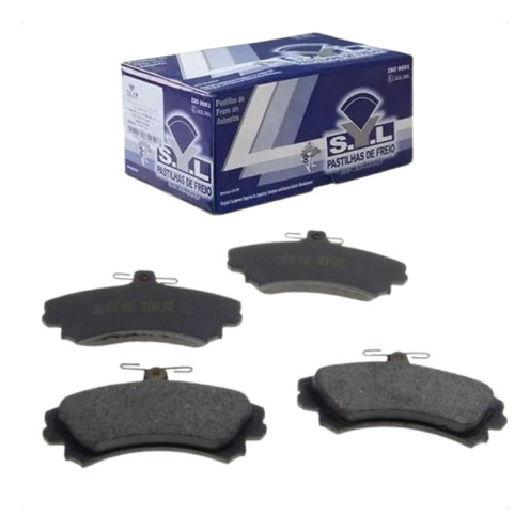 Jogo de Pastilhas de Freio Dianteira para Volvo S40 e V40 - Syl - 1437