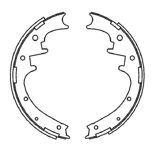 Sapata de Freio para Ford Ranger - Syl - 203104