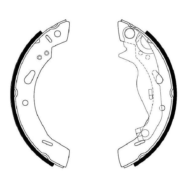 Sapata de Freio para Ford Ka - Syl - 203112