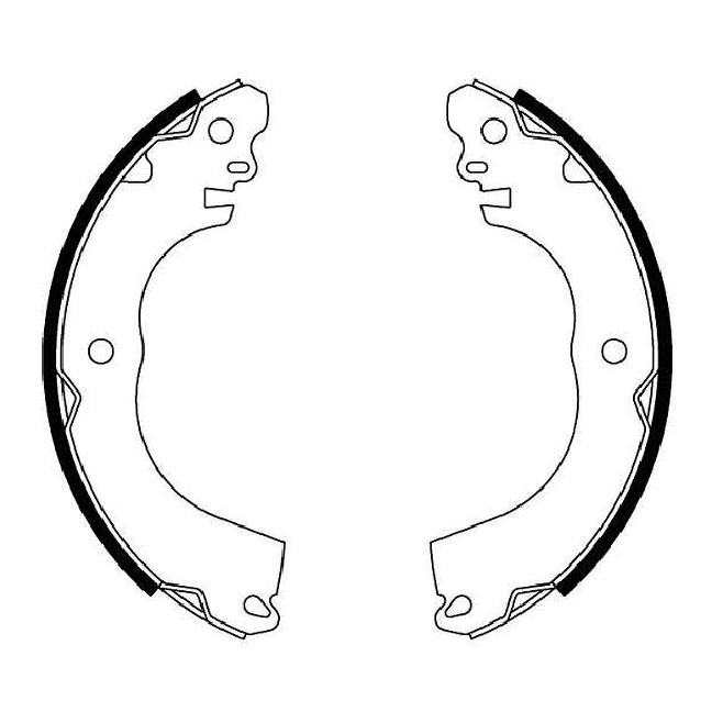 Sapata de Freio para Nissan Livina e Tiida - Syl - 206803