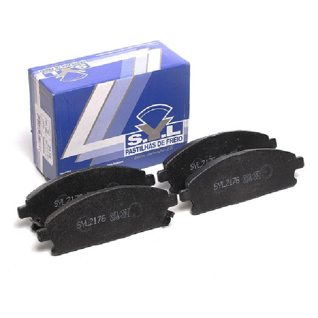 Jogo de Pastilhas de Freio Dianteira para Nissan Pathfinder e X-TRAIL - Syl - 2176