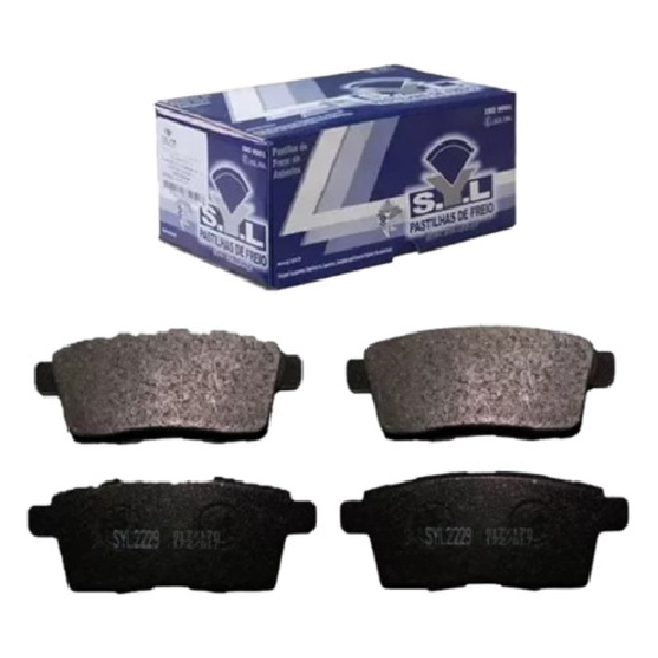 Jogo de Pastilhas de Freio Traseira para Ford Edge - Syl - 2229