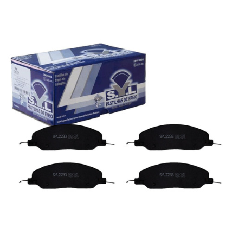 Jogo de Pastilhas de Freio Dianteira para Ford Mustang - Syl - 2233
