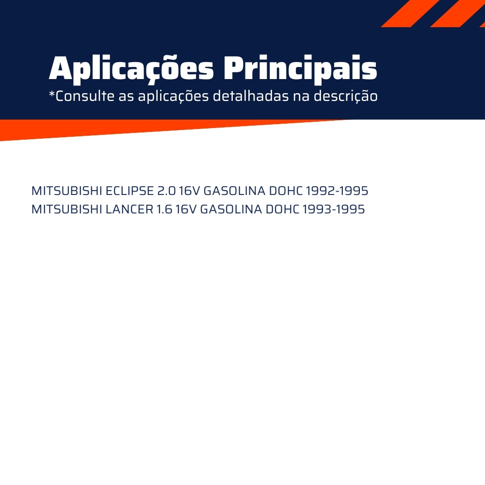 Jogo de Pastilhas de Freio Traseira para Mitsubishi Eclipse e Lancer - Syl - 2310