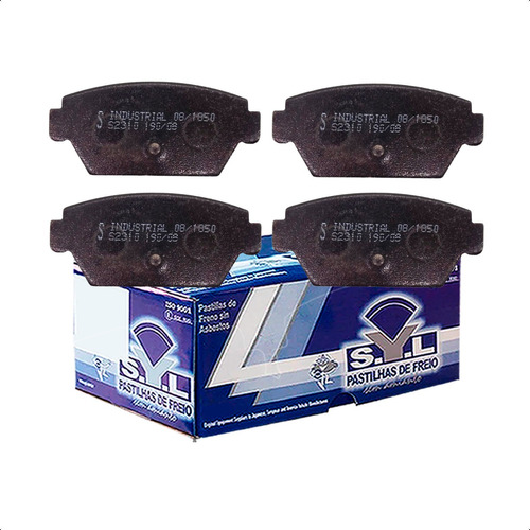 Jogo de Pastilhas de Freio Traseira para Mitsubishi Eclipse e Lancer - Syl - 2310