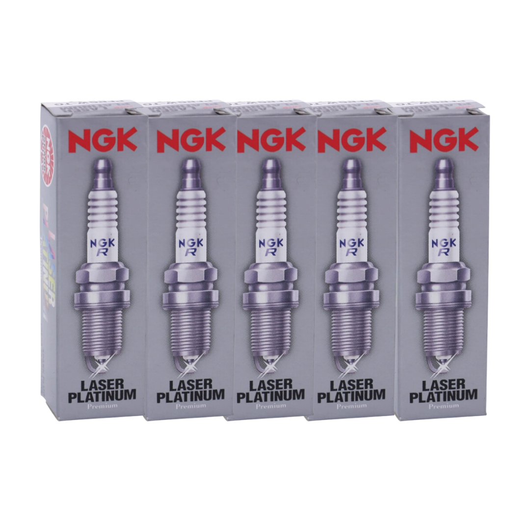 Jogo 5 Velas Ignição Laser Platinum - Ngk - PFR7B