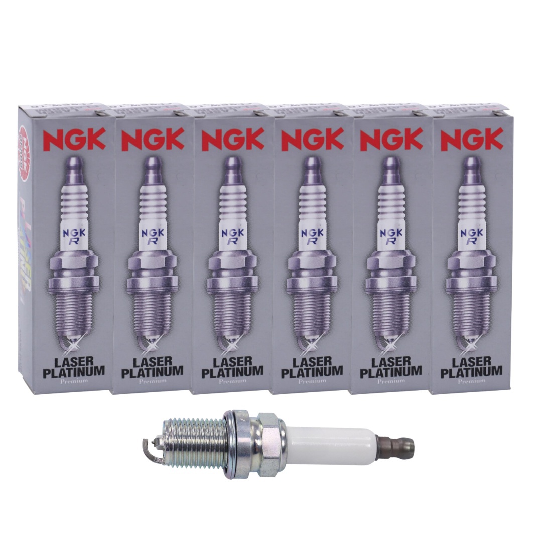 Jogo 6 Velas Ignição Laser Platinum - Ngk - PLZFR6A-11S