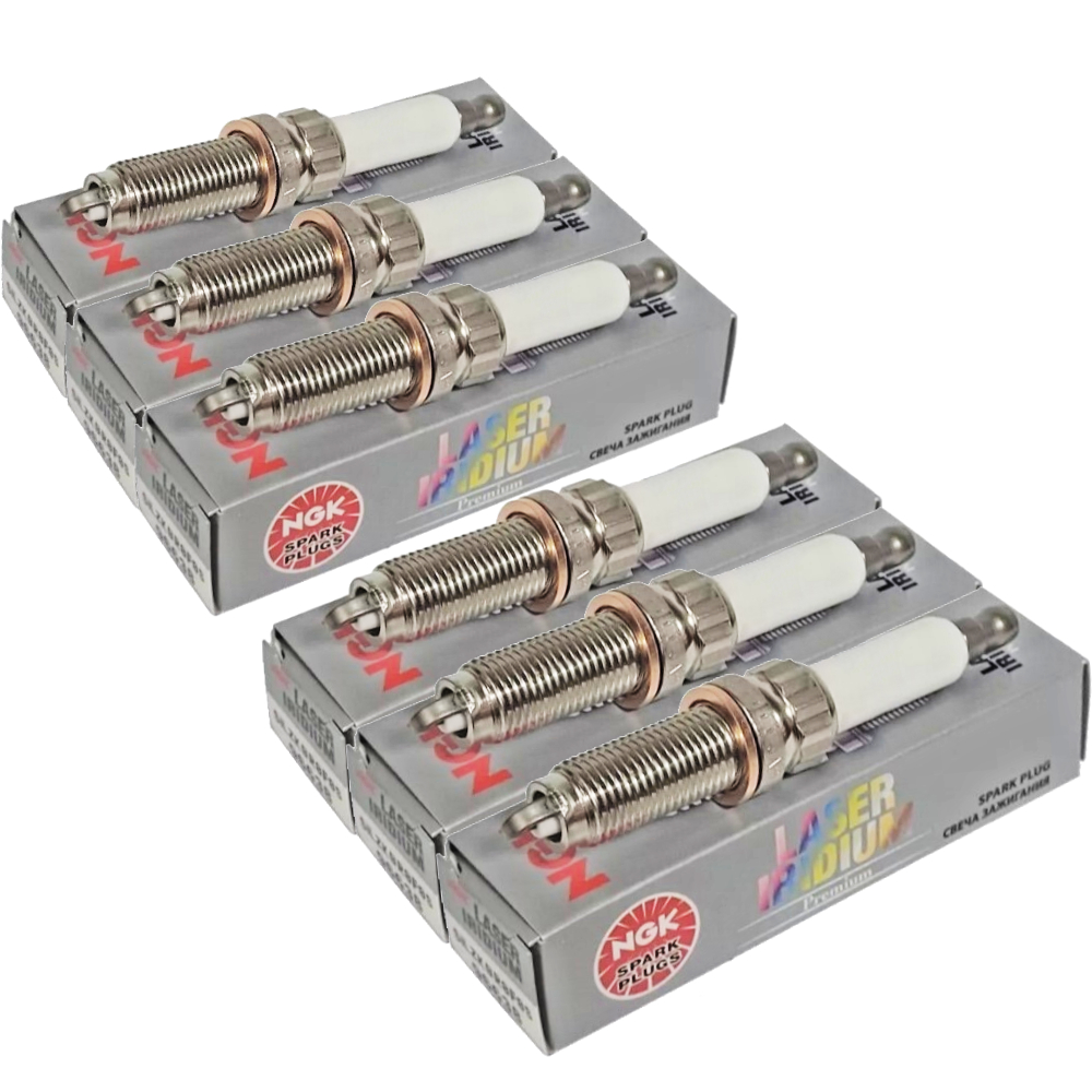 Jogo 6 Velas Ignição Laser Iridium - Ngk - ILFR5B11
