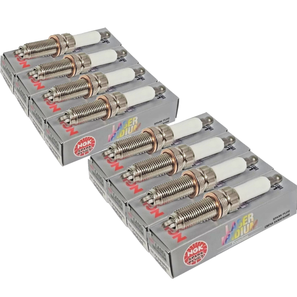 Jogo 8 Velas Ignição Laser Iridium - Ngk - ILKAR7C10