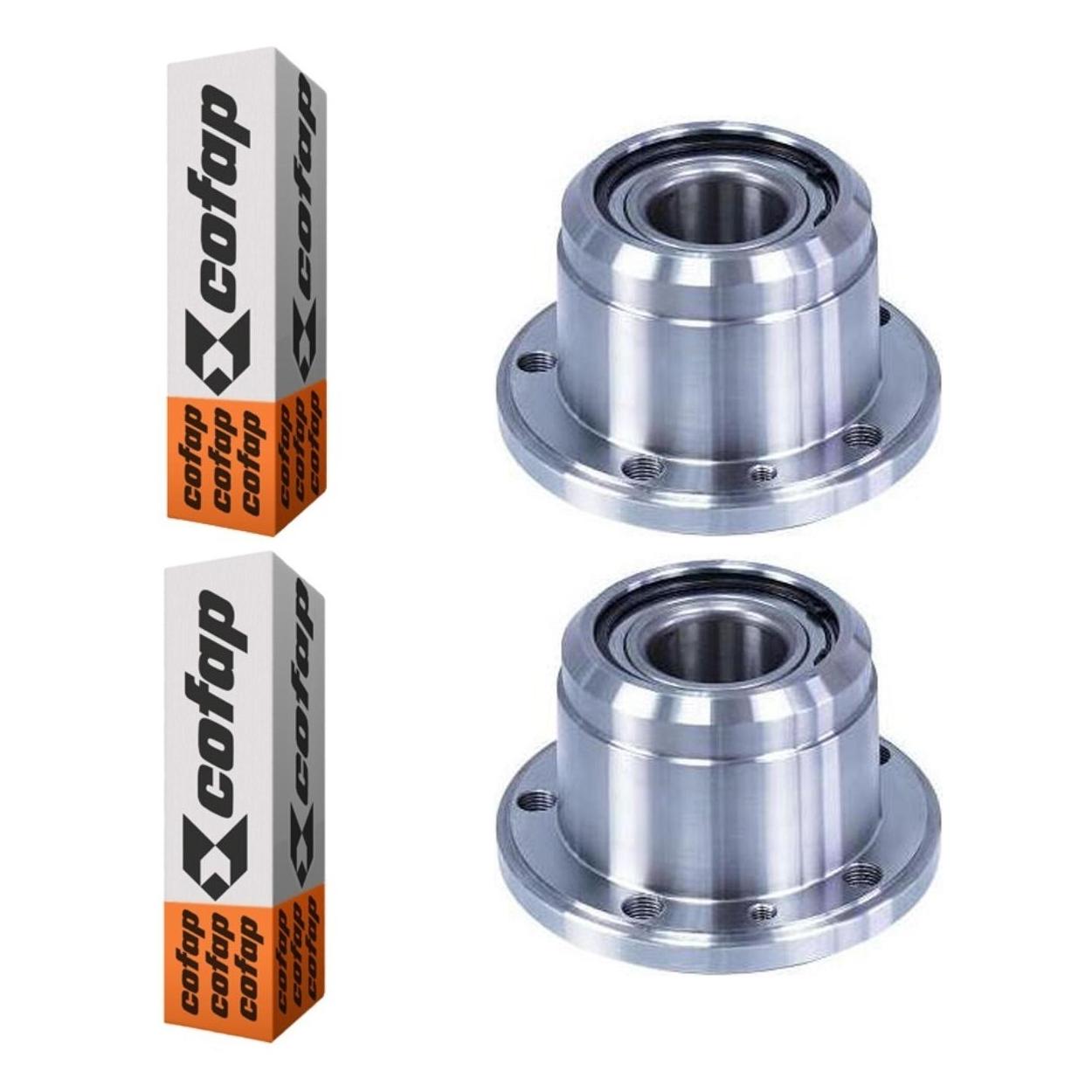 Par Cubo Roda 5 Furos Rolamento Traseiro - Cofap - Crc03022
